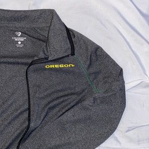 Oregon Ducks long sleeve zip up